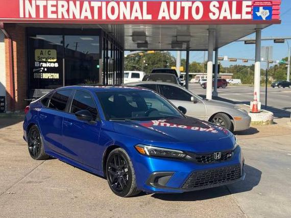 HONDA CIVIC SI 2023 2HGFE1E58PH470578 image